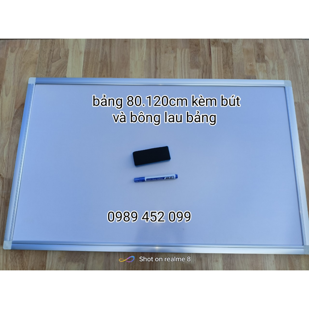 BẢNG PHÓC 80/120cm  Foocmica mầu trắng giá rẻ