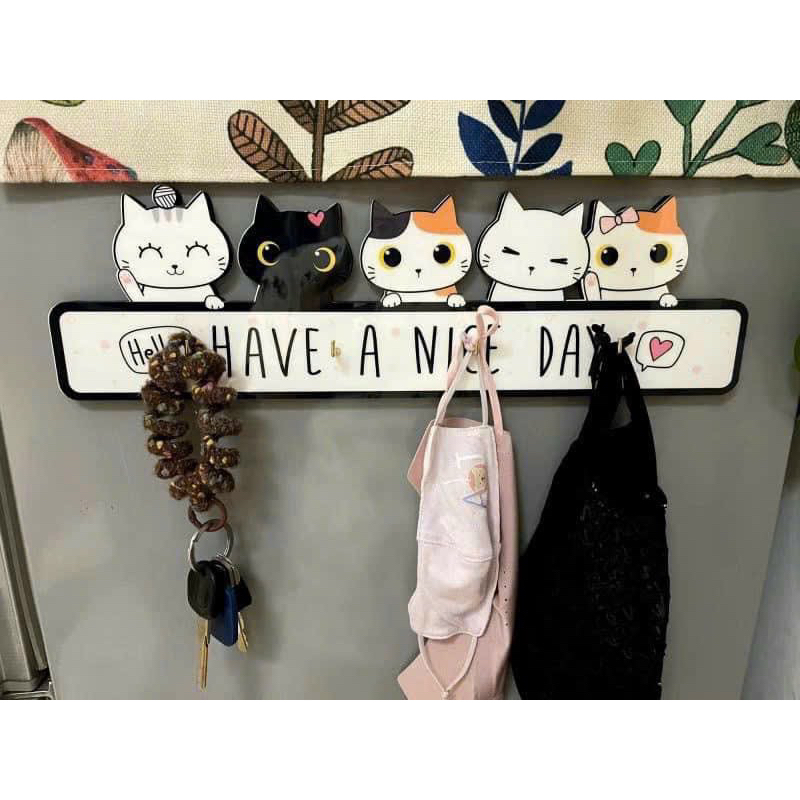 Móc treo đồ decor phòng cực xinh