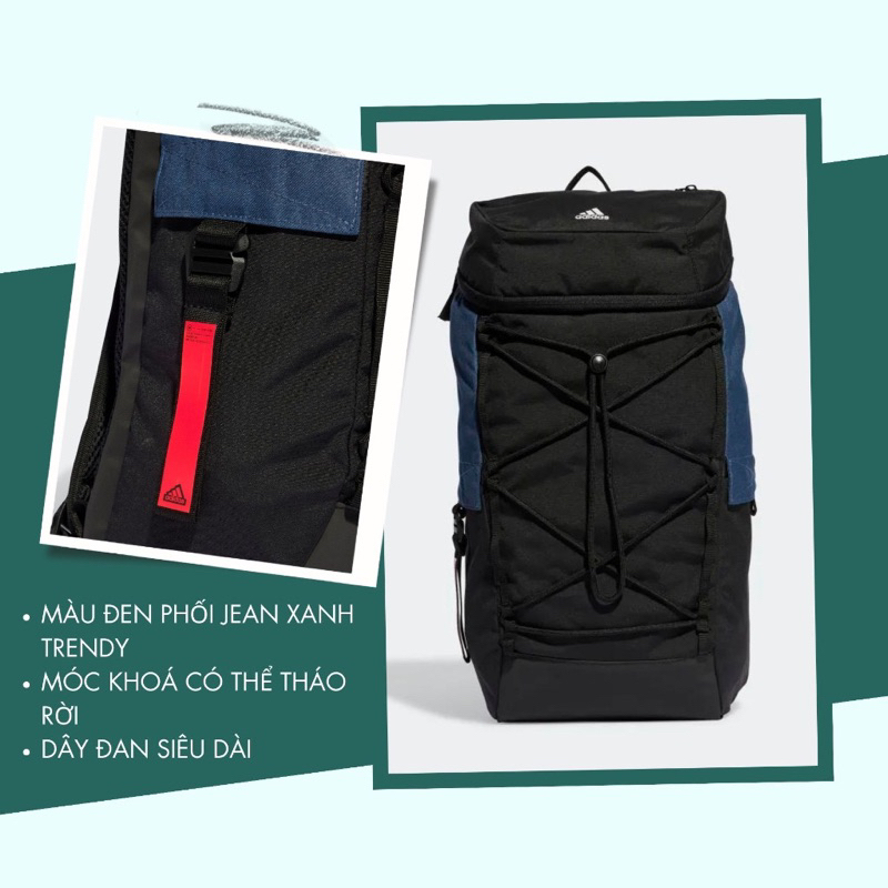 Balo nam thể thao, du lịch Adidas City Xplorer; balo đi học; balo đi chơi; balo laptop; balo