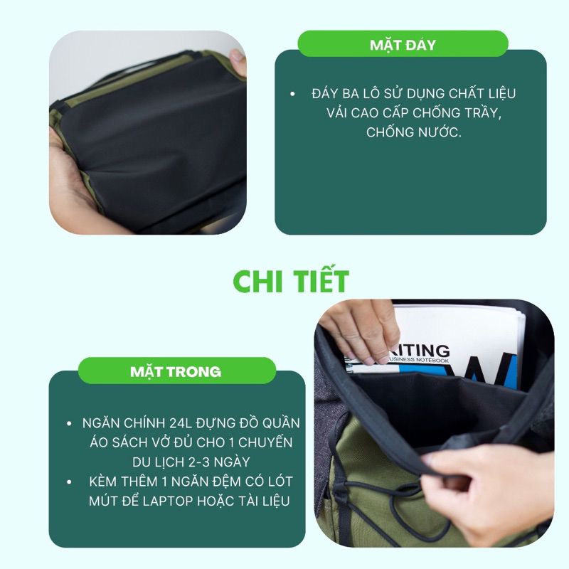 Balo nam thể thao, du lịch Adidas City Xplorer; balo đi học; balo đi chơi; balo laptop; balo