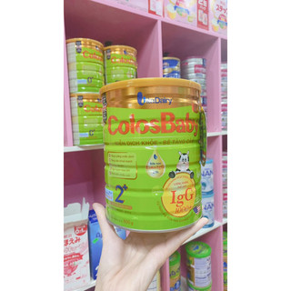Sữa bột vitadairy colosbaby đủ số cho bé, số 0-1-2 hộp 800gr