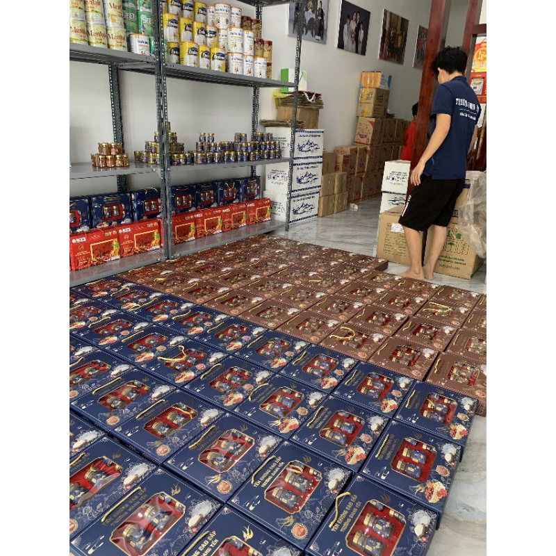 SÉT QUÀ 6 HŨ YẾN TRƯỜNG GIANG