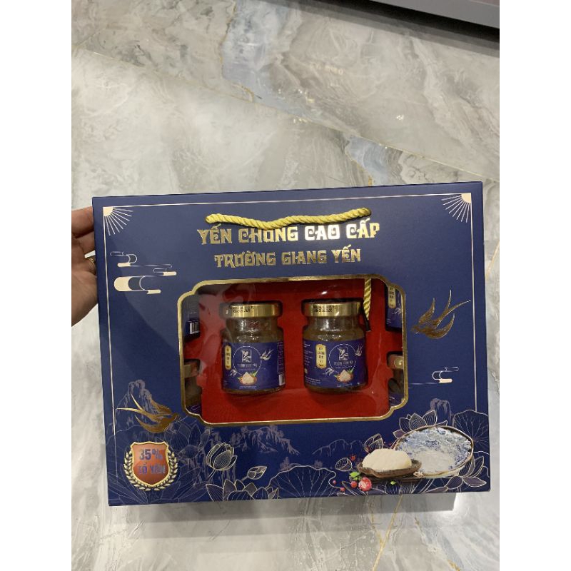 SÉT QUÀ 6 HŨ YẾN TRƯỜNG GIANG