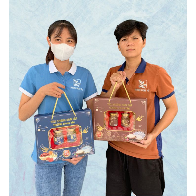 SÉT QUÀ 6 HŨ YẾN TRƯỜNG GIANG