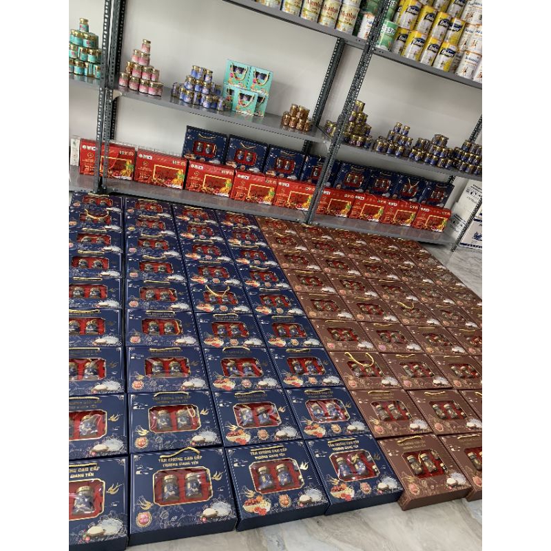 SÉT QUÀ 6 HŨ YẾN TRƯỜNG GIANG