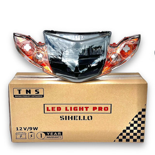 Pha đèn 2 tầng sirius - Led Light Pro sihello [Tặng demi]