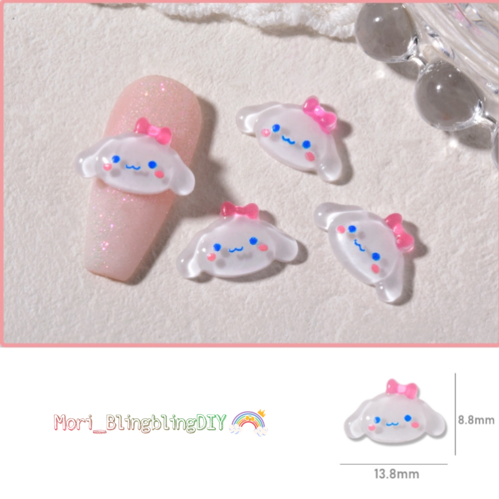 Set 10 Charm Hình Nhân Vật Hoạt Hình Trang Trí Móng Tay