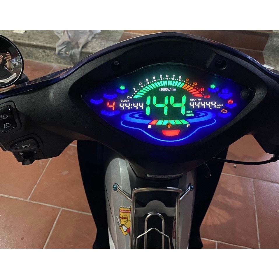 Đồng hồ điện tử wave 50-100-110cc - Hàng Chính Hãng Loại 1 Bảo Hành 1 Năm