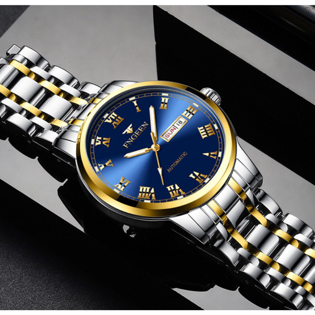 Đồng hồ nam chính hãng FNGEEN Giả Cơ, Hàng Đeo Lên Tay Rất Đẹp