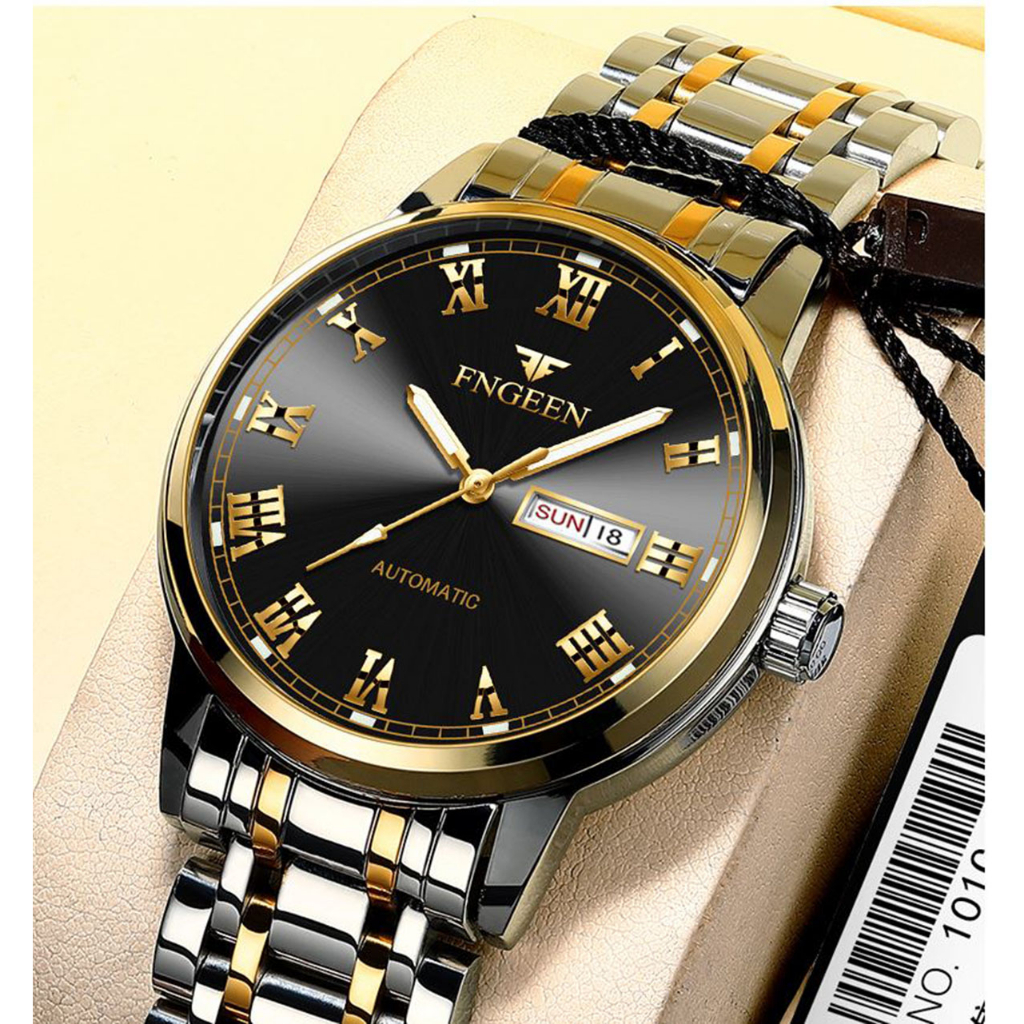 Đồng hồ nam chính hãng FNGEEN Giả Cơ, Hàng Đeo Lên Tay Rất Đẹp