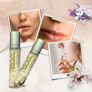 Dưỡng môi dầu dừa 10ml dưỡng ẩm, giảm nứt nè chống thâm môi dạng bi lăn dầu dừa nguyên chất hữu cơ