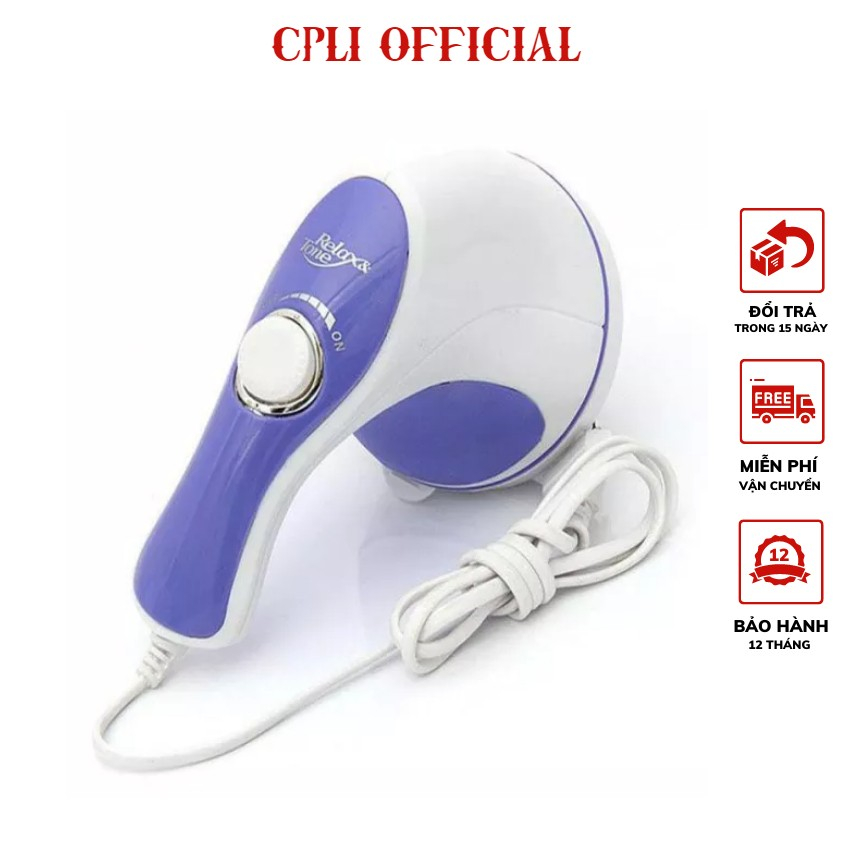 Máy massage toàn thân Relax 5 đầu thay thế - Máy mát xa cầm tay - Máy massage cổ vai gáy cho bạn cảm giác thoải mái