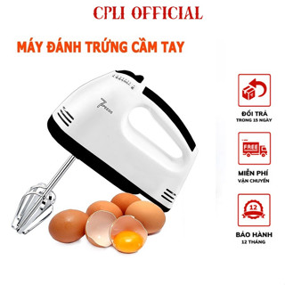 Máy Đánh Trứng Cầm Tay 7 Tốc Độ SCARLETT, Máy Trộn Bột, Máy Khuấy Bột, Máy Đánh Kem Trà Sữa Công suất 260w Cao Cấp