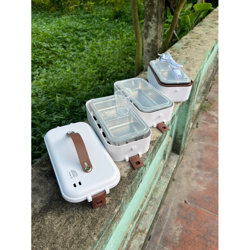 Hộp cơm cắm điện 3 tầng hàng nhật  giữ nhiệt hâm đóng và tự nấu chín thức ăn