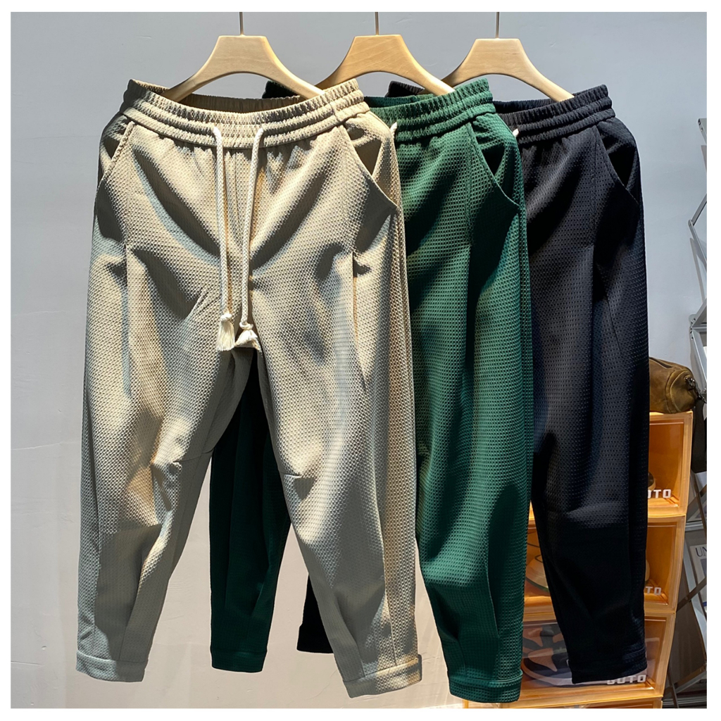 Quần Jogger nam, quần thể thao nam, chất tổ ong cao cấp, hàng quảng châu loại 1