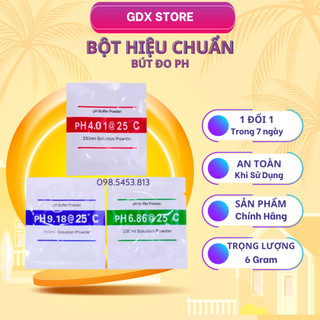 Bột hiểu chuẩn pH .Combo 3 gói căn chỉnh bút pH