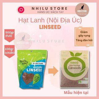 Hạt lanh macro linseed 500g