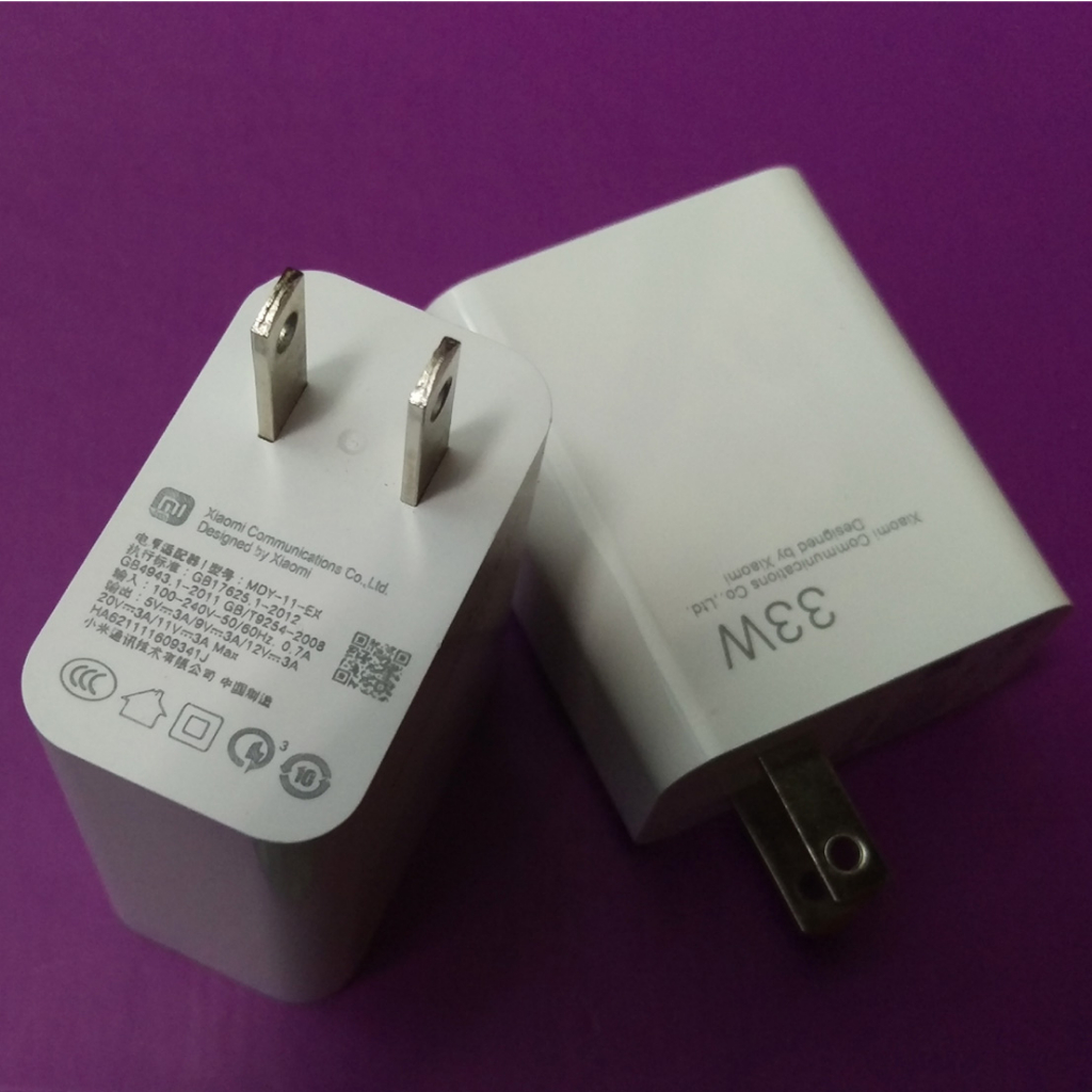 Cóc sạc nhanh Xiaomi 33W Quick Charge 3.0 dung cho xiaomi MI A1;MAX 2;MIX;MI MIX 2;MI NOTE 2;MI NOTE 3;MI 6;REDMI PRO 2