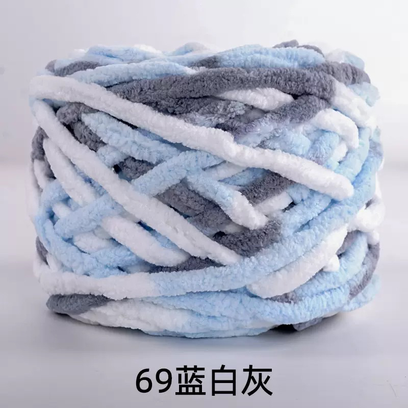 Len nhung đũa màu loang