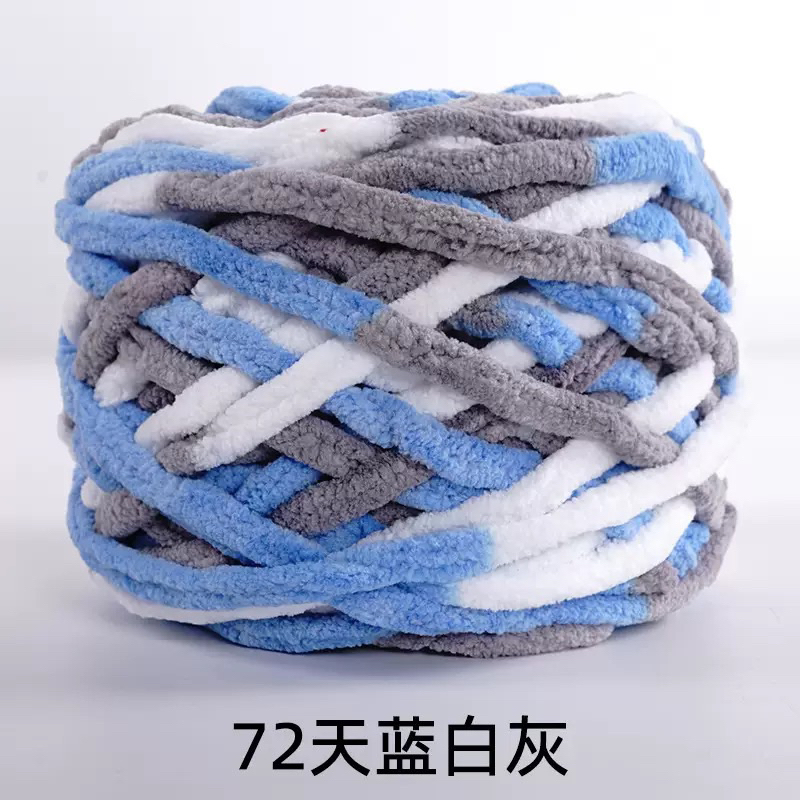 Len nhung đũa màu loang