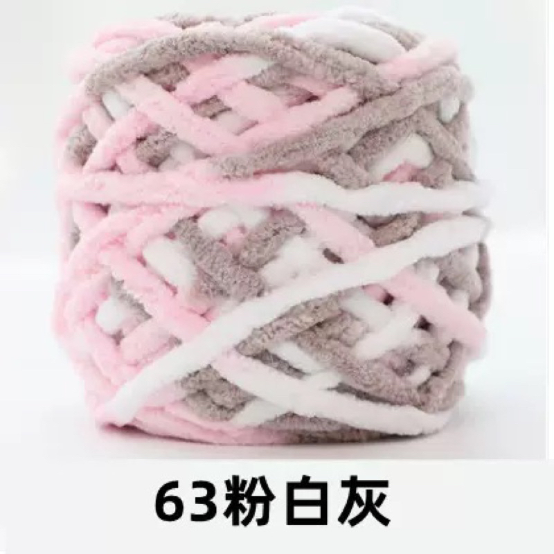 Len nhung đũa màu loang