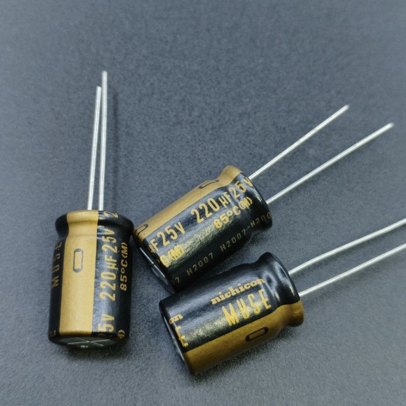 Tụ điện 25V 220uF Nichicon MUSE KZ