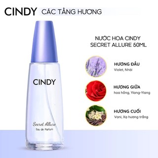(5 HƯƠNG) Nước hoa Cindy dành cho phái nữ 50ml