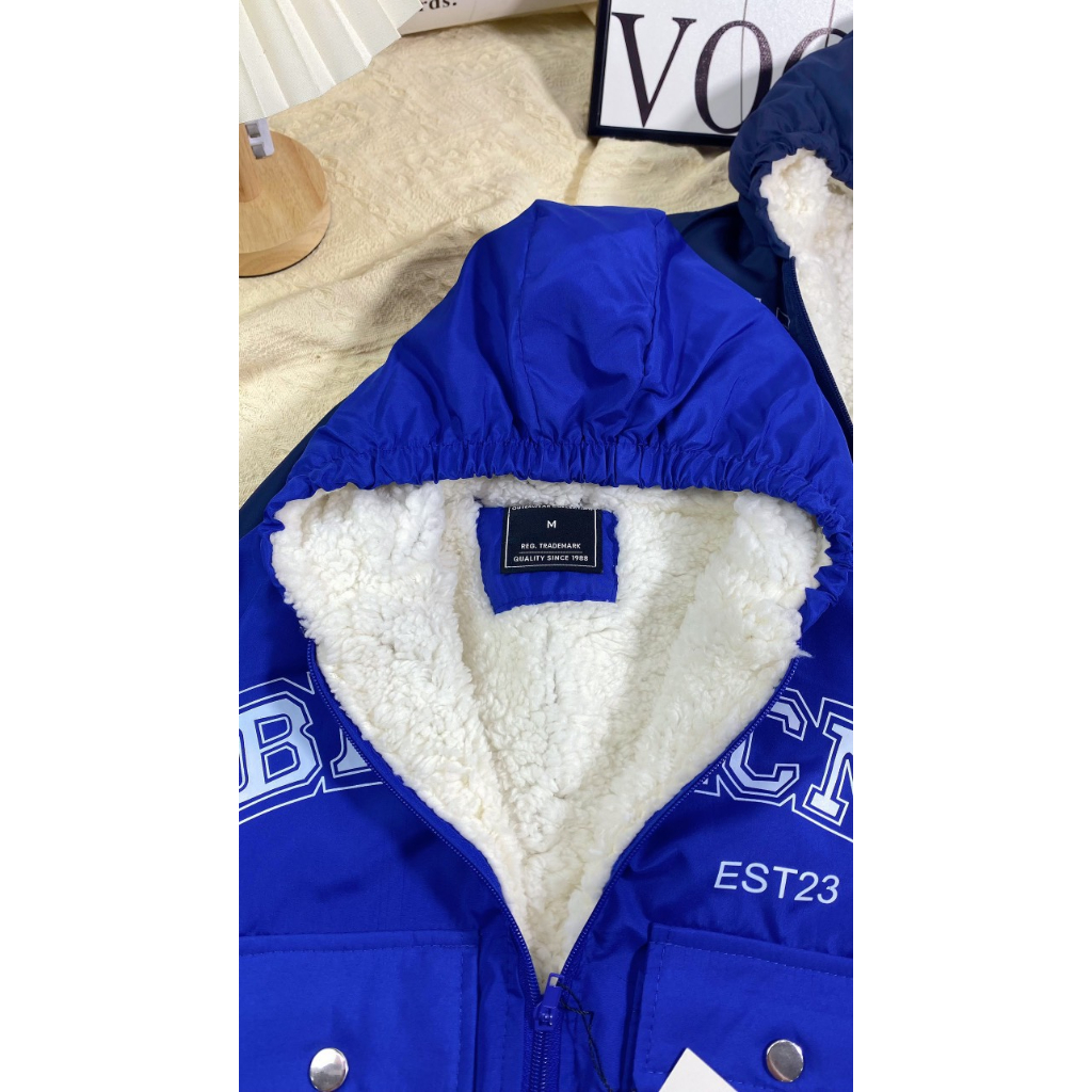 Áo khoác gió cho bé Trai chất liệu vải gió bên trong lót lông hàng QC- Áo khoác bé trai Shop Sam Ú từ 10-25 Kg AKG1