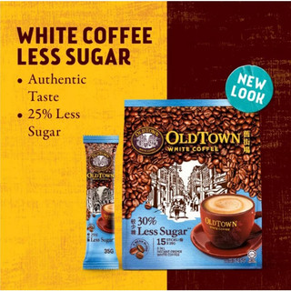 ( HSD 05.2025 ) Cà phê trắng OldTown Less Sugar Malaysia