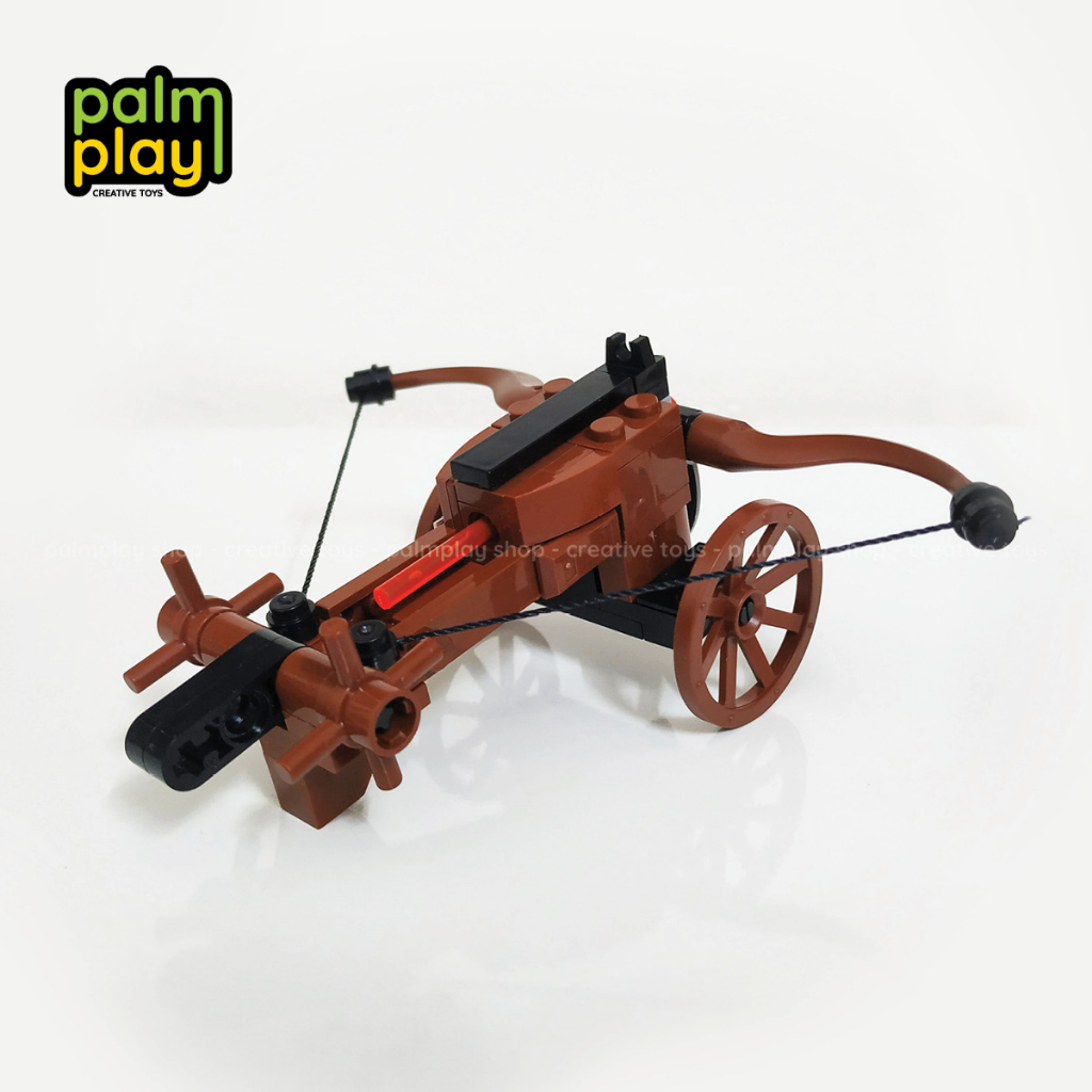 Mô hình MOC Nỏ Máy Trung Cổ Ballista - Bộ đồ chơi gạch lắp ráp xếp hình