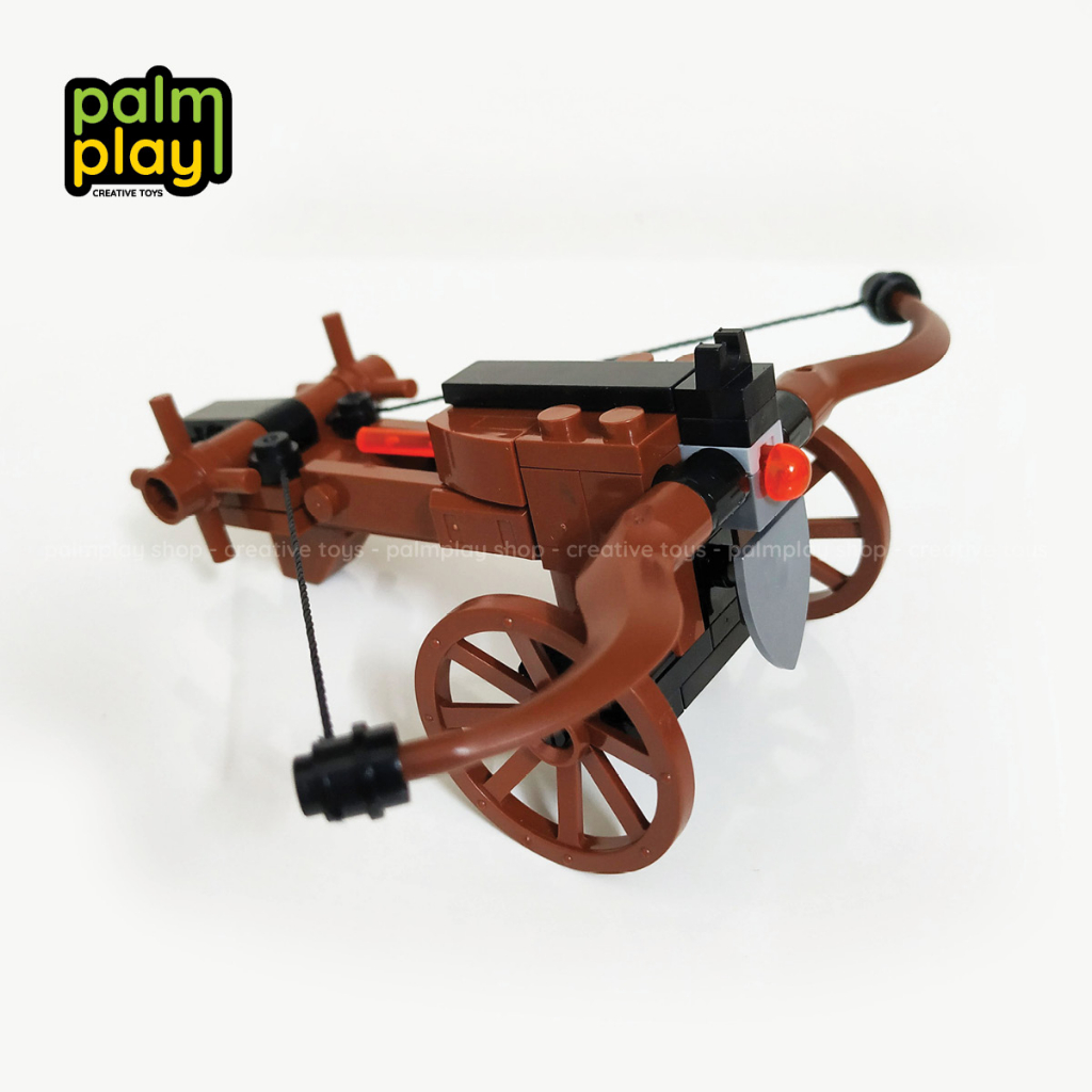 Mô hình MOC Nỏ Máy Trung Cổ Ballista - Bộ đồ chơi gạch lắp ráp xếp hình