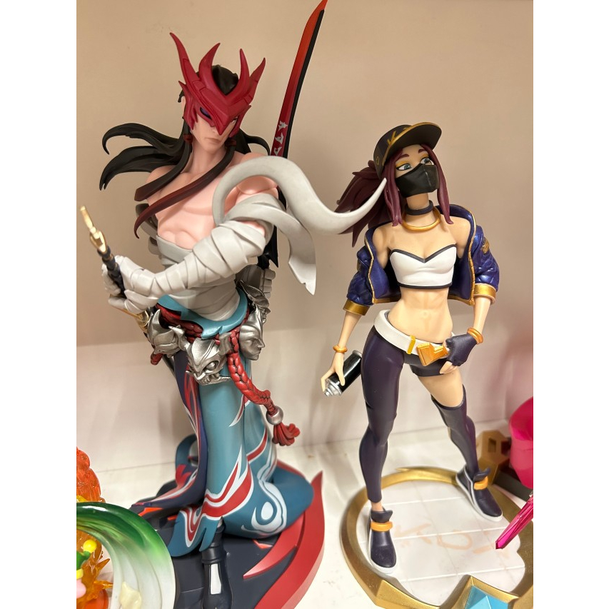 Mô hình LoL Yone Unlocked Statue 28cm Chính hãng Riot Games - Figure LMHT Liên Minh Huyền Thoại