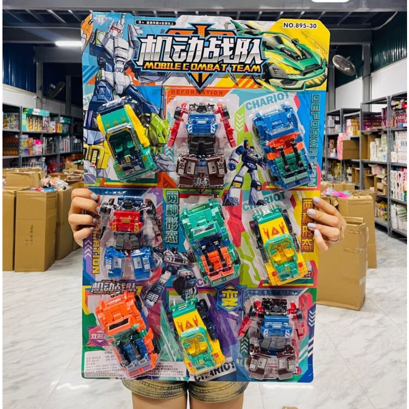 Combo 9 siêu nhân biến hình