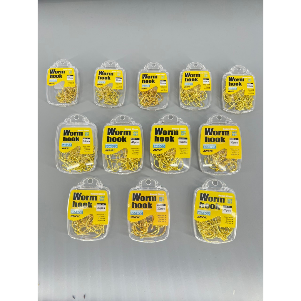 Lưỡi câu BKK WORM HOOK siêu cứng