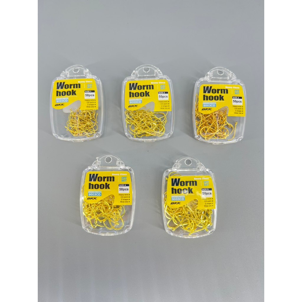 Lưỡi câu BKK WORM HOOK siêu cứng