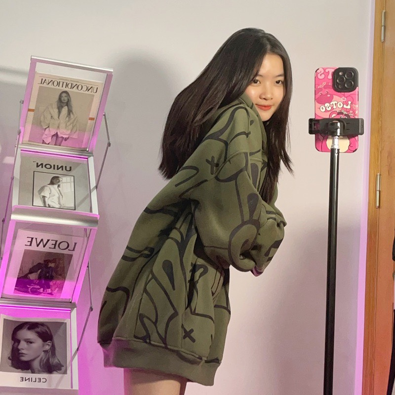 Áo HOODIE NOT RABBIT Mũ Trùm 2 Lớp Chất Liệu Nỉ Bông Cao Cấp , Áo Khoác Nam Nữ Localbrand