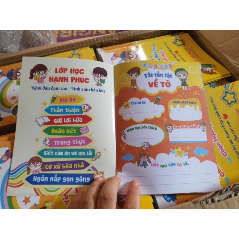 NHẬT KÍ SAO CHĂM NGOAN ( Dành cho lớp 1,2,3-6,5k/1q