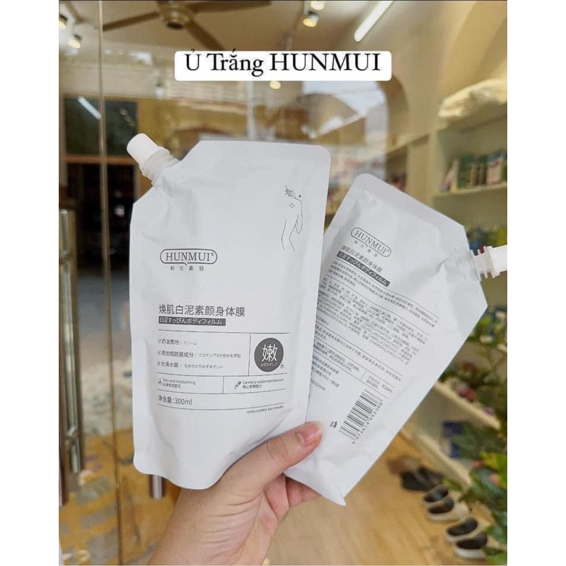 Ủ trắng HUNMUI dưỡng trắng da body