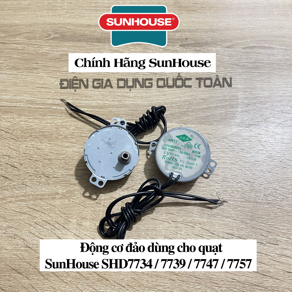 Động Cơ đảo gió quạt hơi nước Sunhouse các loại chính hãng