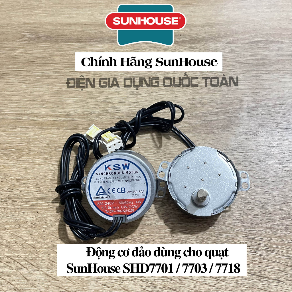 Động Cơ đảo gió quạt hơi nước Sunhouse các loại chính hãng