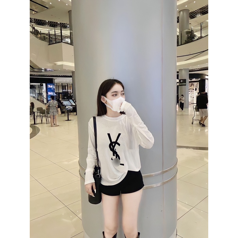 ÁO THUN TAY DÀI COTTON GIẤY