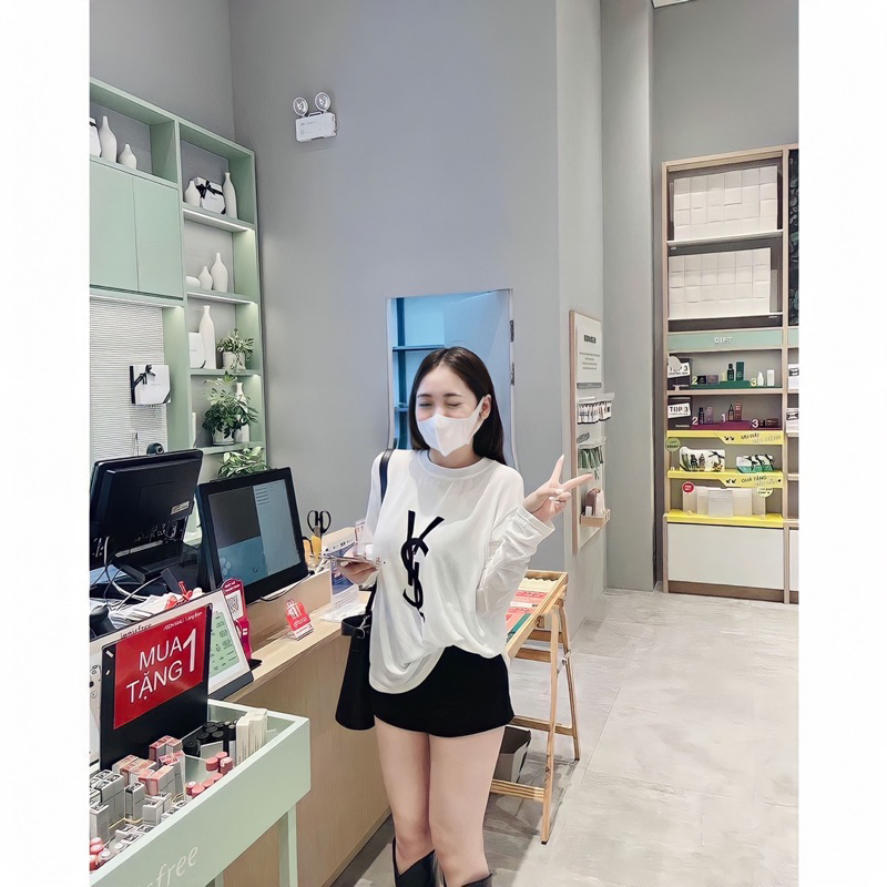 ÁO THUN TAY DÀI COTTON GIẤY