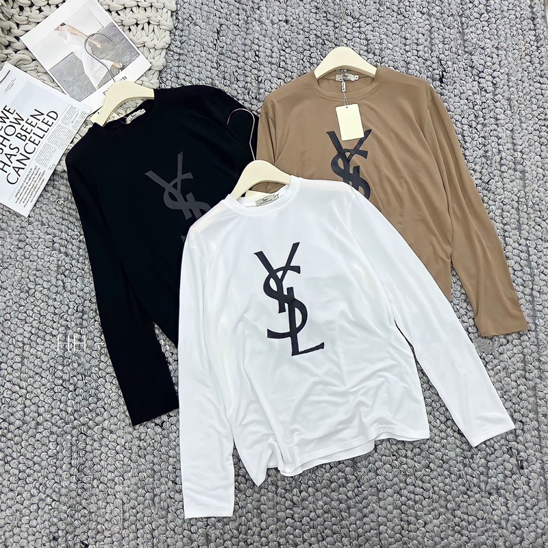 ÁO THUN TAY DÀI COTTON GIẤY