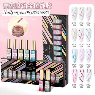 Cọ nét gel nhũ platium as siêu sáng