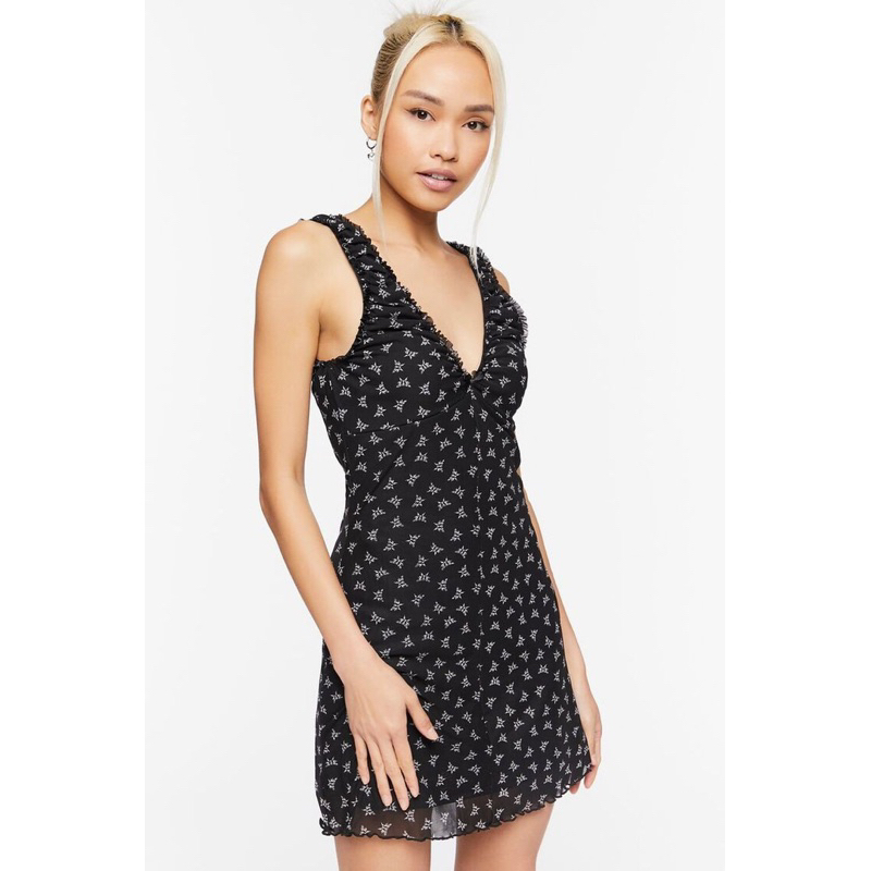Đầm lưới ren tôn dáng Y2K MINI DRESS