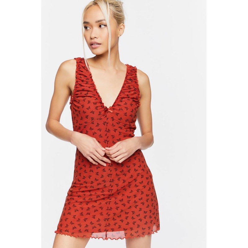Đầm lưới ren tôn dáng Y2K MINI DRESS