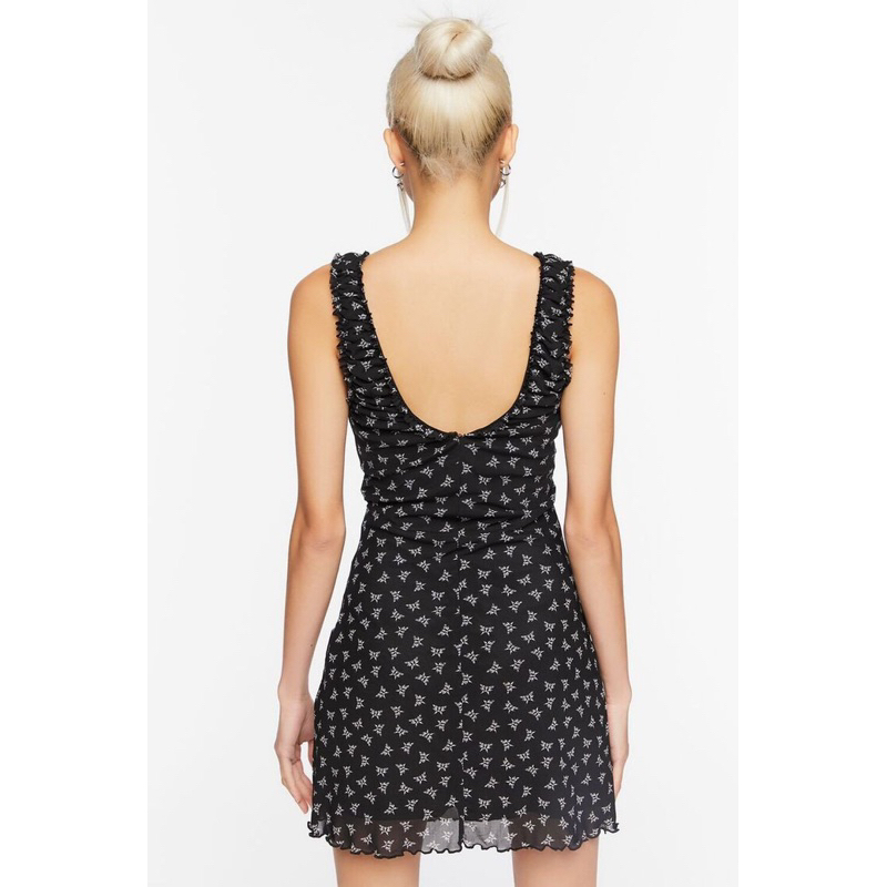 Đầm lưới ren tôn dáng Y2K MINI DRESS