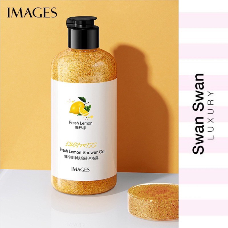 Sữa Tắm Images Fruit Shower Gel Chiết Xuất Từ Kiwi Cherry và Chanh Vàng 300ml