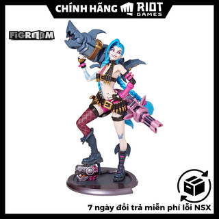 Mô hình LMHT Jinx 25cm - JINX UNLOCKED STATUE [Chính hãng Riot Games] - Figure LMHT Liên Minh Huyền Thoại