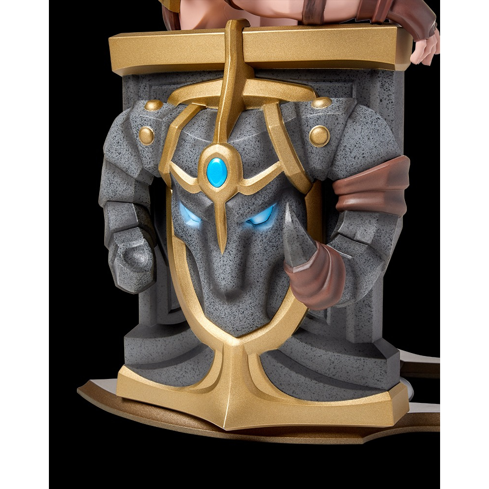 Mô hình LoL Braum 27.5cm - BRAUM UNLOCKED XL STATUE  - Figure LMHT Liên Minh Huyền Thoại